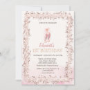 Search for ballet shoes invitations Glitter