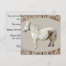 Search for white horse invitations Pony