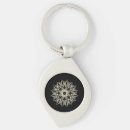 Search for fleur round key rings Mandala