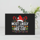 Search for cat christmas invitations Party