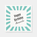Search for striped napkins Birthday