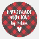 Search for farmhouse stickers Handmade with love