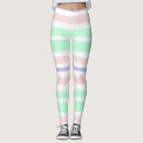 Search for green and white stripes leggings Pastel