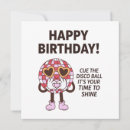 Search for disco birthday cards Groovy