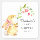 Search for bunny square stickers Rabbit