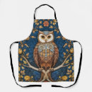 Search for autumn aprons Owl