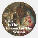 Search for jesus is the reason stickers Faith
