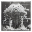 Search for monochromatic posters Black