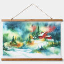 Search for christmas watercolor art Barn