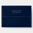 Search for navy blue wedding envelopes Chic