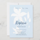 Search for flowers christening invitations Pastel