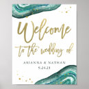 Search for teal wedding posters Modern