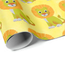 Search for baby lion wrapping paper Safari