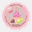 Search for lollipop birthday stickers Girl