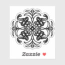 Search for black and white tribal stickers Abstract