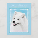 Search for samoyed dog postcards Bjelkier