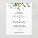 Search for sage green and white wedding invitations Eucalyptus