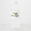 Search for new year water bottle labels Modern