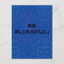 Search for bliss postcards Blue