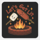 Search for cute marshmallow stickers Bonfire
