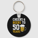 Search for funny 50th birthday key rings 50 years old