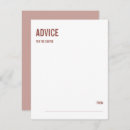 Search for boho wedding advice cards Words of wisdom
