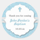Search for blue damask christening stickers Grey