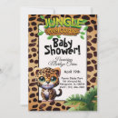 Search for wildlife baby shower invitations Safari