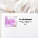 Search for pink cherry blossom return address labels Sakura