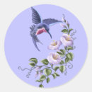 Search for hummingbird and flower stickers Nature