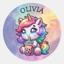Search for rainbow bubbles stickers Bubble tea