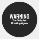 Search for girl drinking stickers Drunk