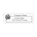 Search for thistle flower return address labels Scottish
