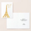 Search for paris thank you cards French