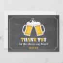 Search for beer thank you cards Cheers and beers