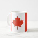 Search for canadian map mugs Canada flag