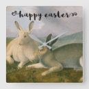 Search for easter bunny clocks Watercolor