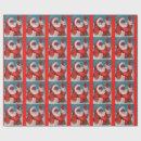 Search for african american santa claus wrapping paper Xmas