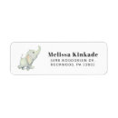 Search for baby elephants return address labels Elephant baby shower