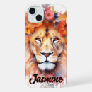 Search for floral cat iphone cases Watercolor