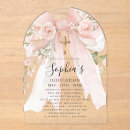 Search for gold cross christening invitations Catholic
