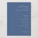 Search for navy wedding programs Elegant