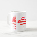 Search for canada and usa mugs Canadian