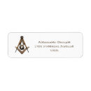 Search for masonic return address labels Masons