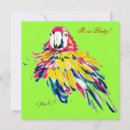 Search for macaw birthday invitations Bird