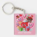 Search for heart balloons key rings Red