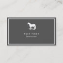 Search for horse trainer business cards Horses