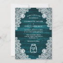 Search for rustic country teal wedding invitations Floral