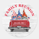 Search for family reunions stickers Patriotic