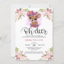 Search for oh deer invitations Animal shower